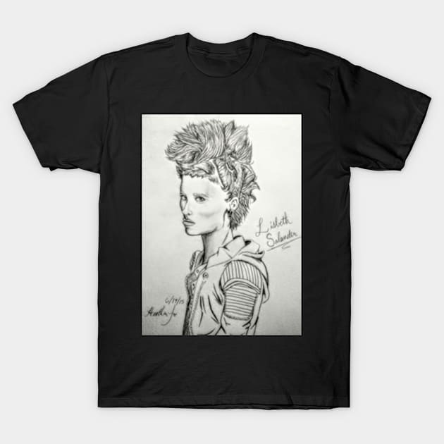 The Girl with the Dragon Tattoo T-Shirt by HarleyMoon92